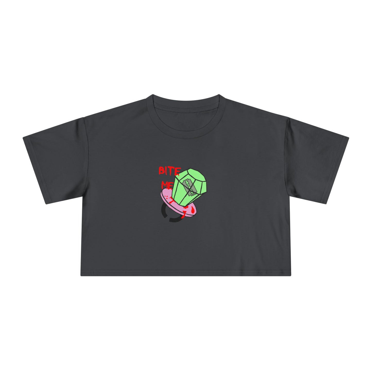 Crop Tee is Bitten