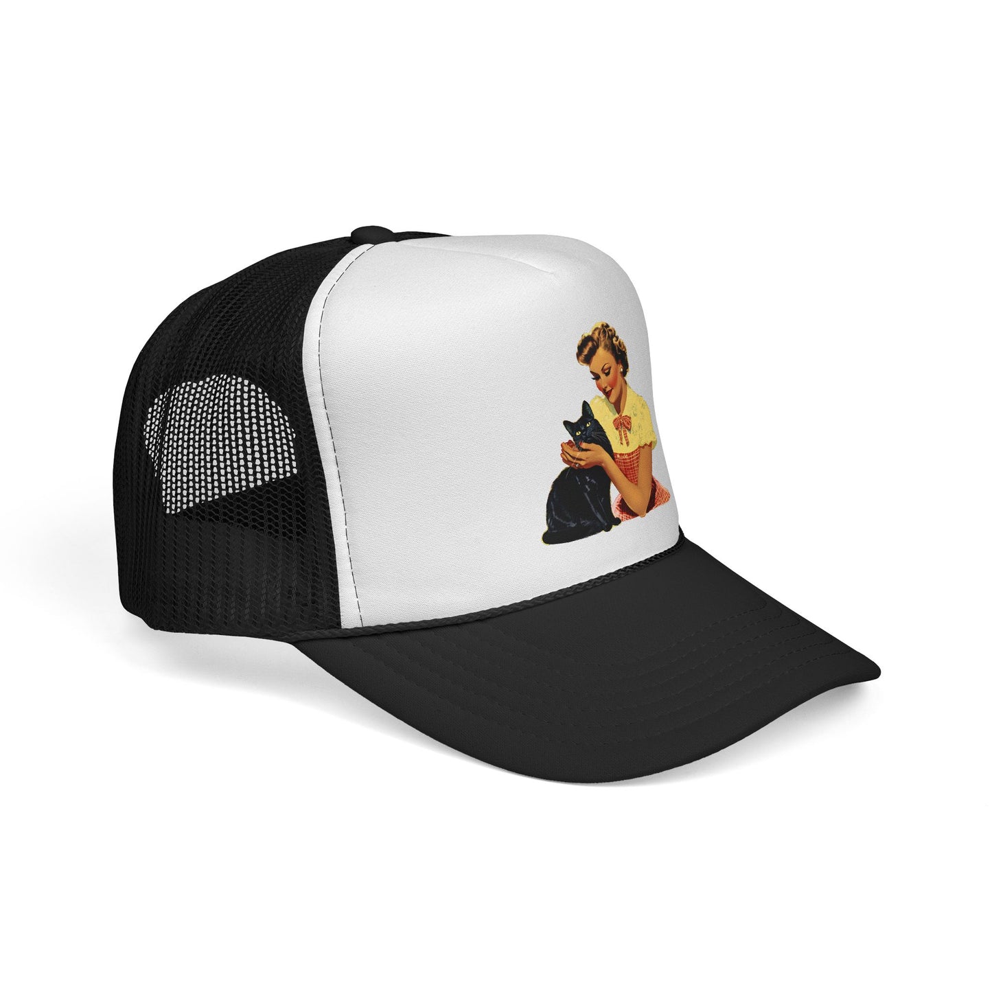 Trucker Cap is a Witch Cat