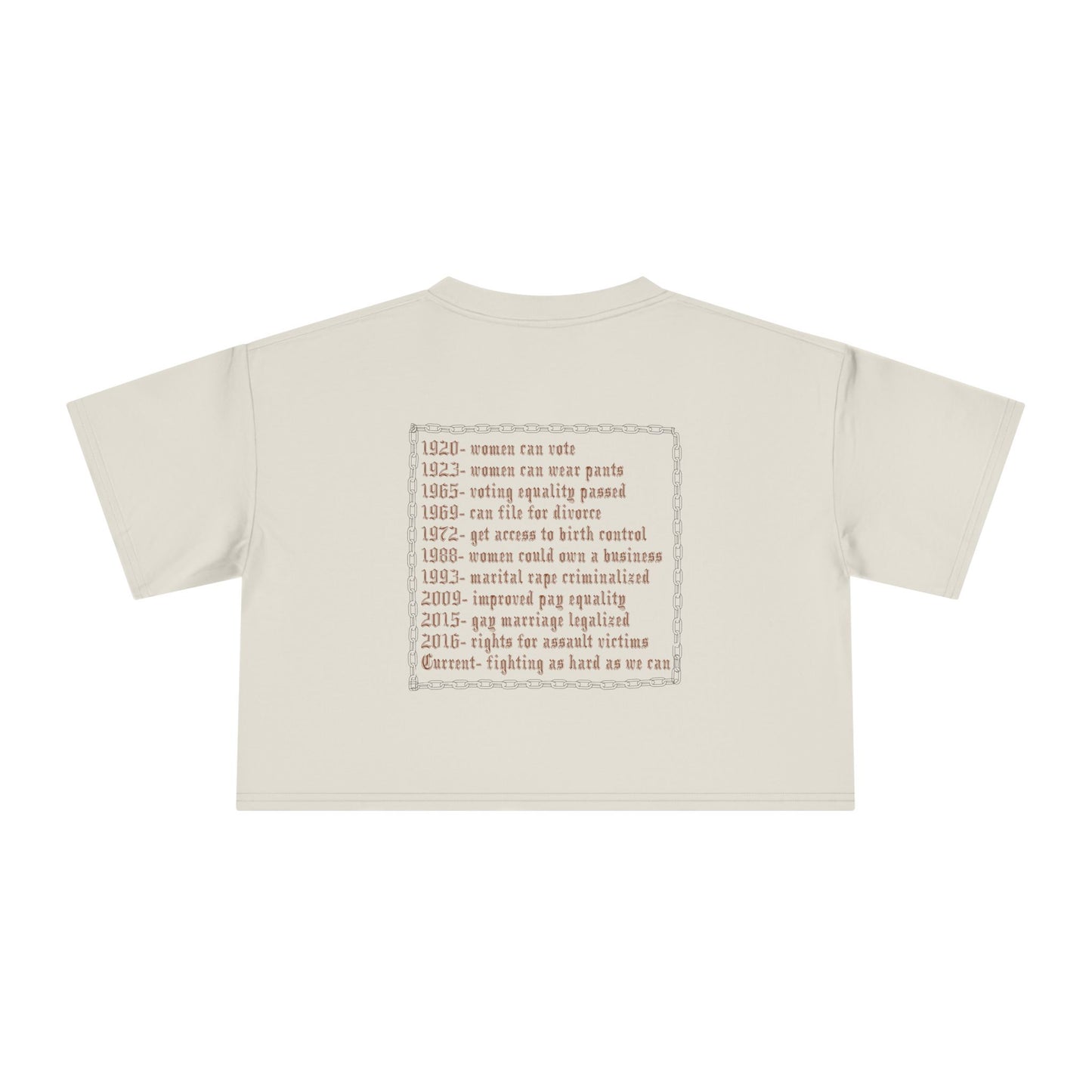 Crop Tee is a Movement