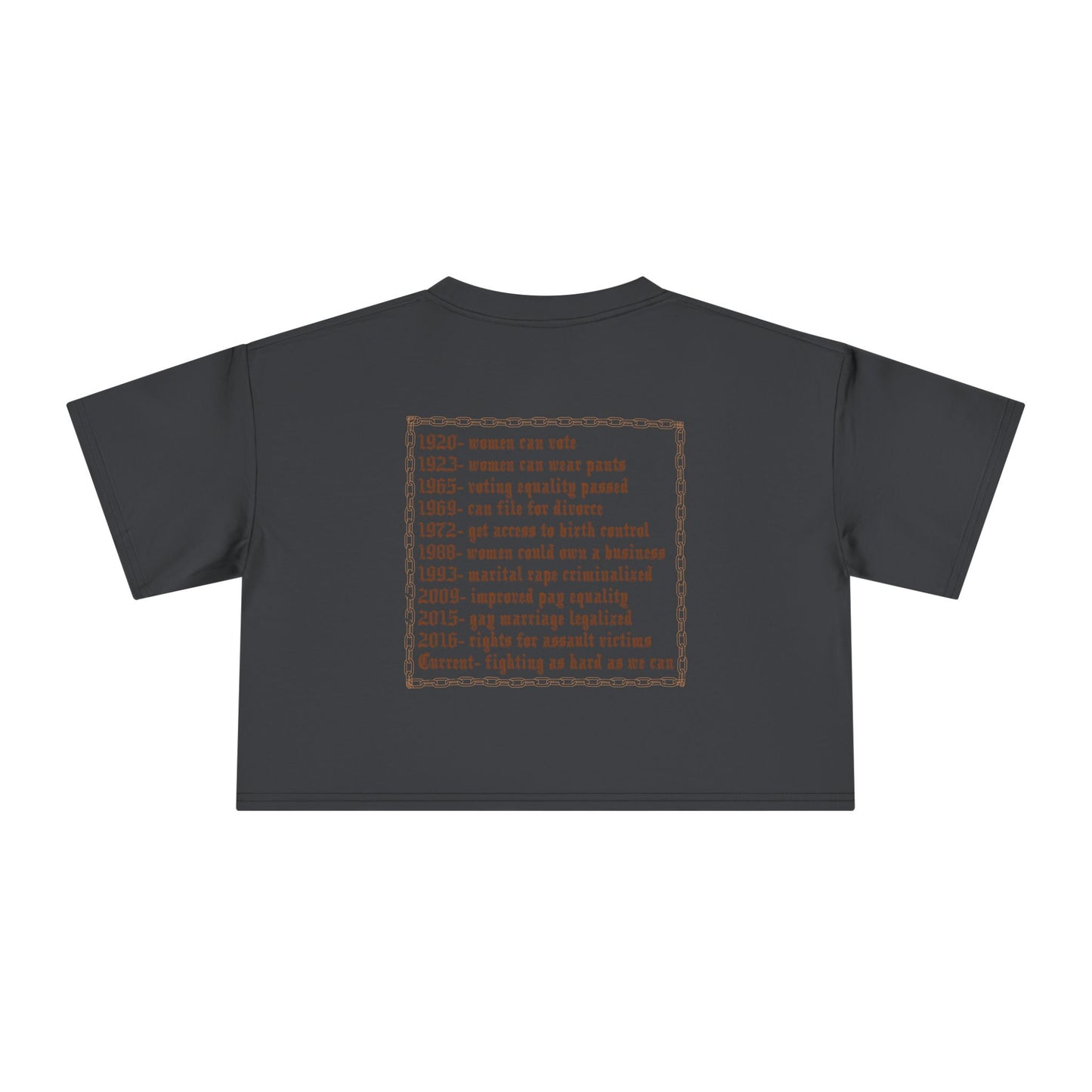 Crop Tee is a Movement