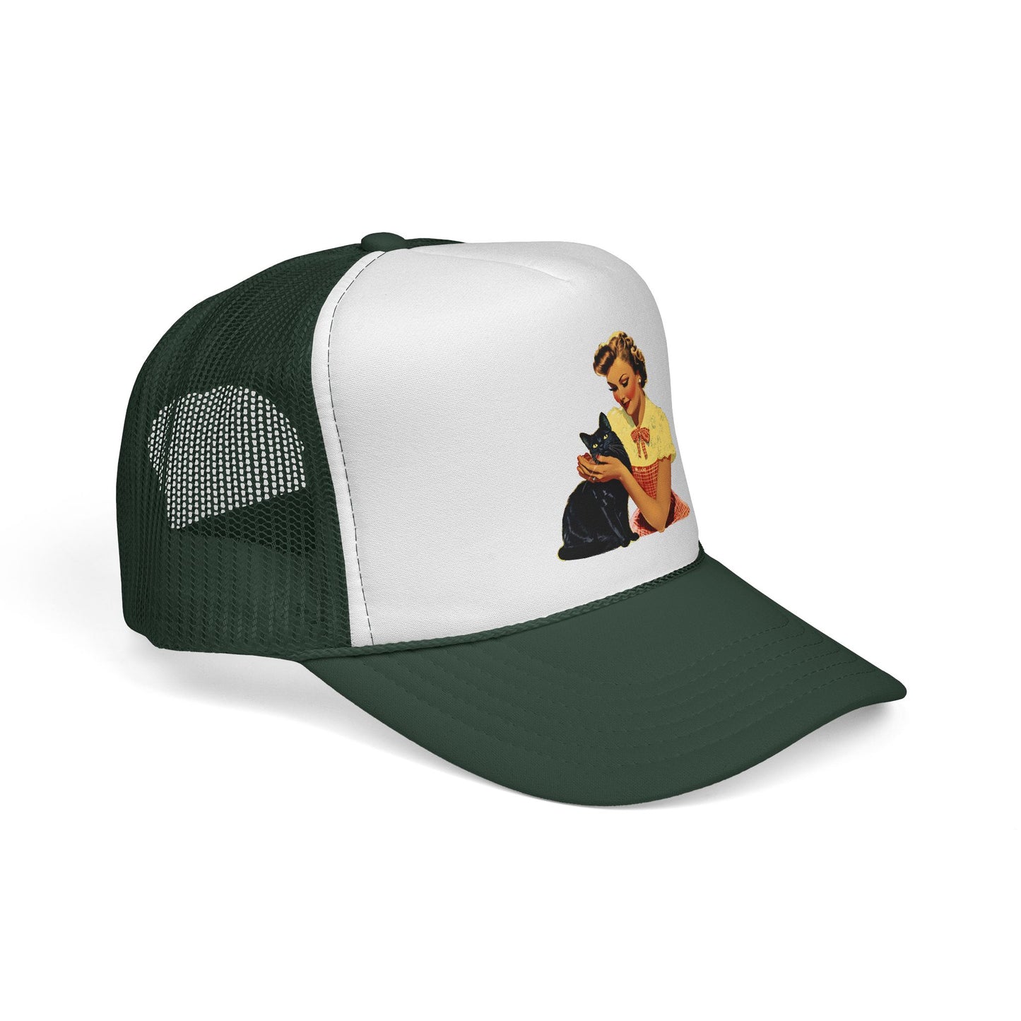 Trucker Cap is a Witch Cat