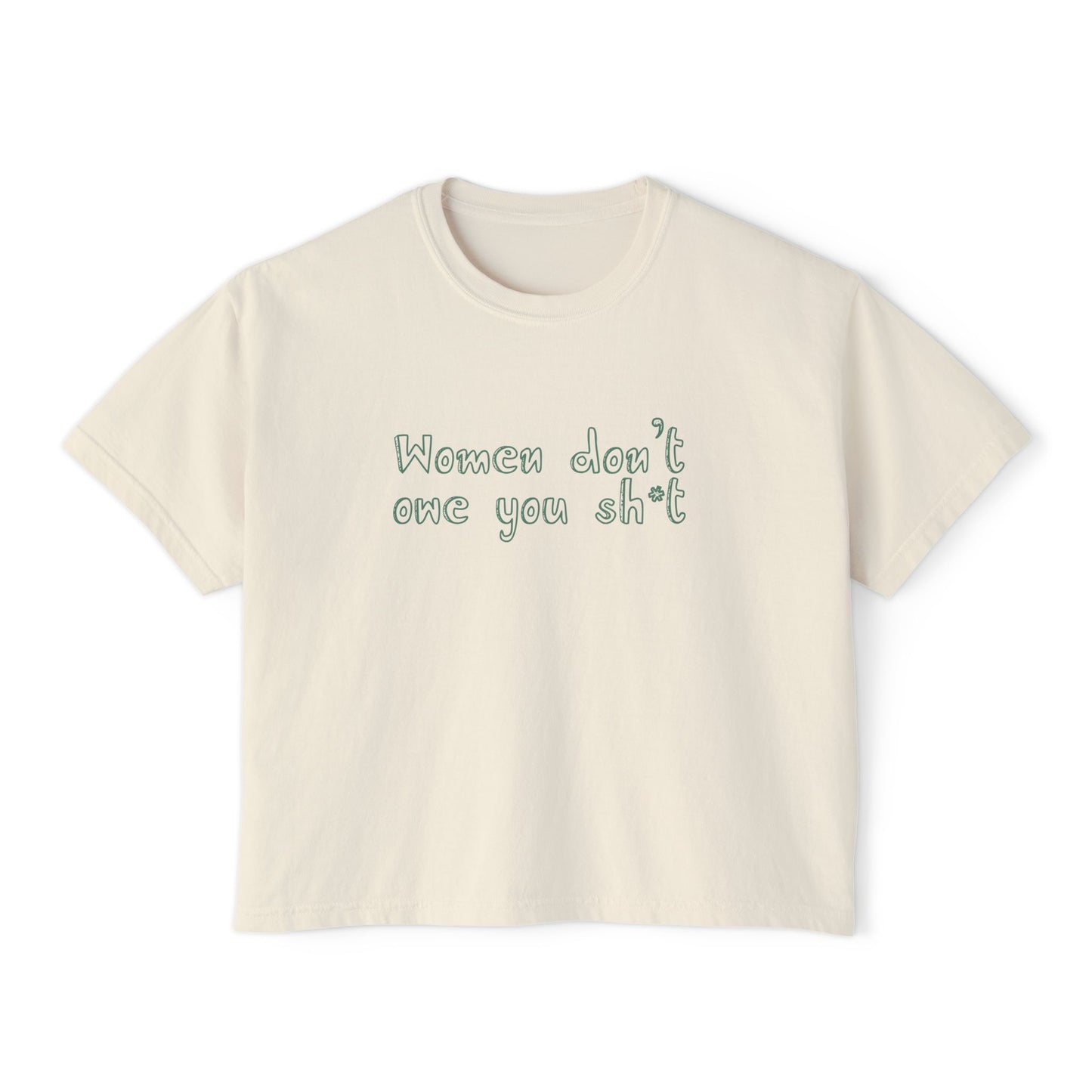 Boxy Tee is Paid