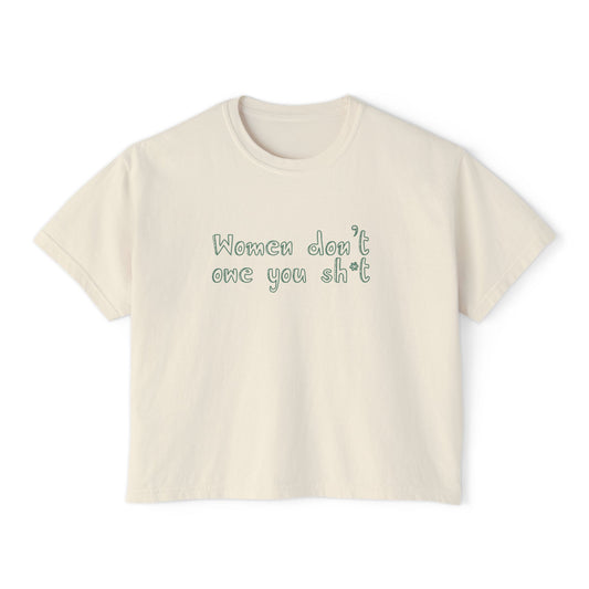 Boxy Tee is Paid
