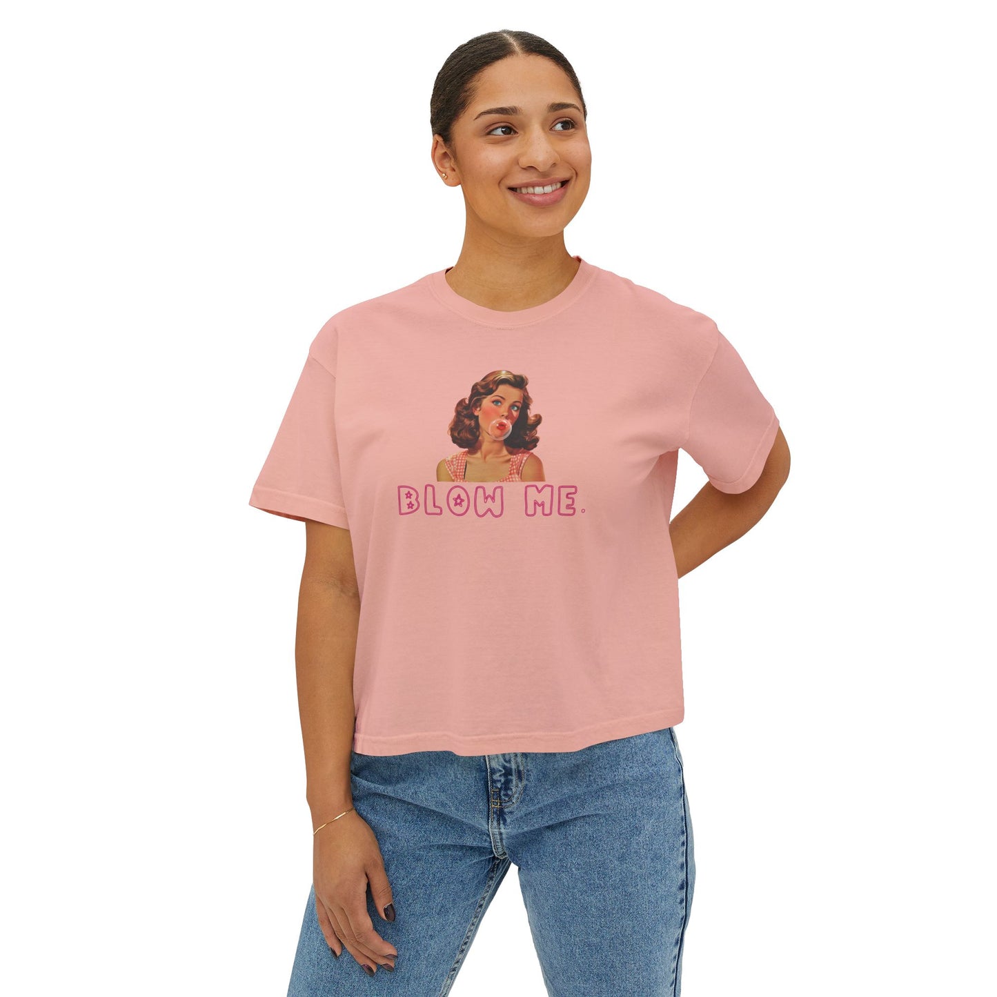 Boxy Tee is Poppin