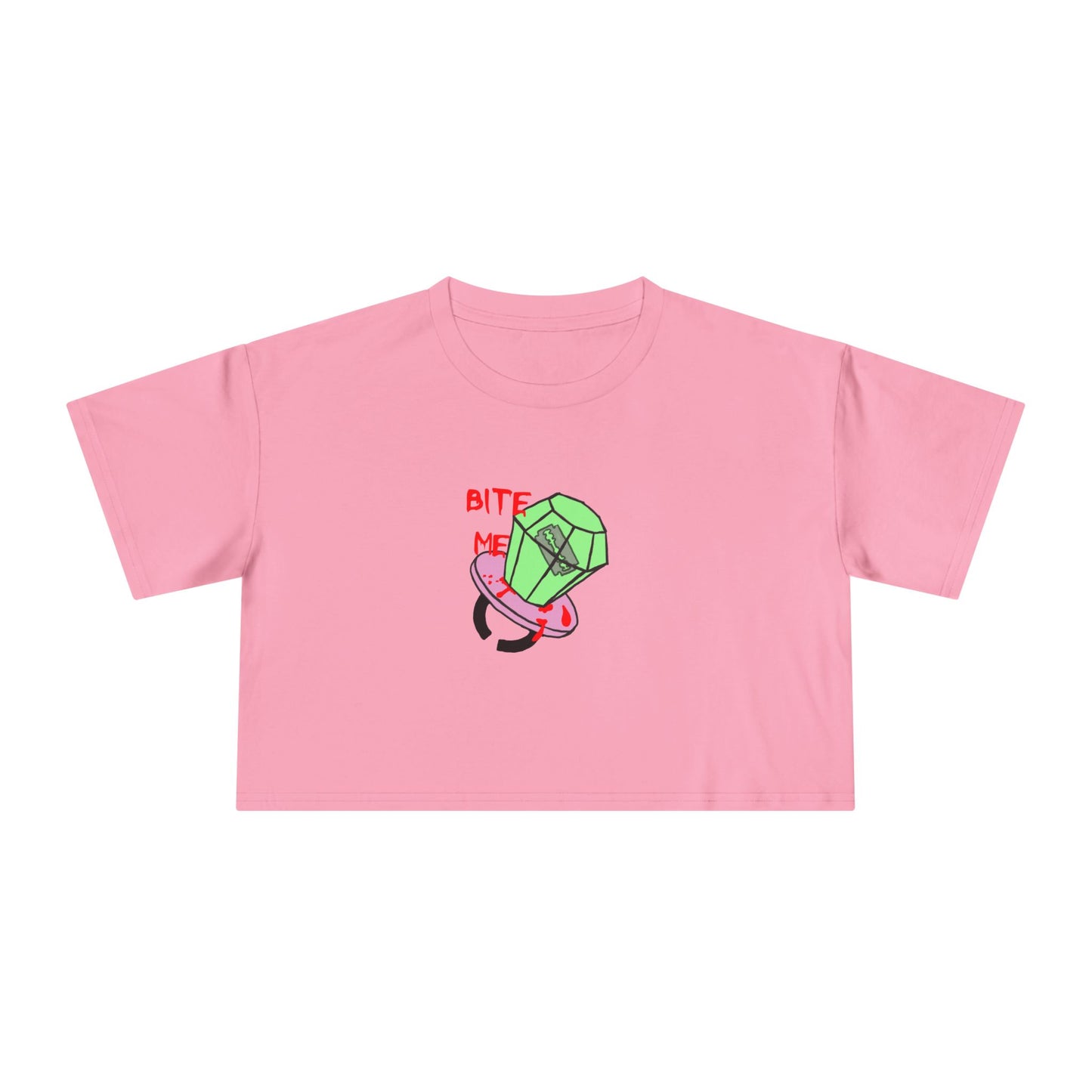 Crop Tee is Bitten