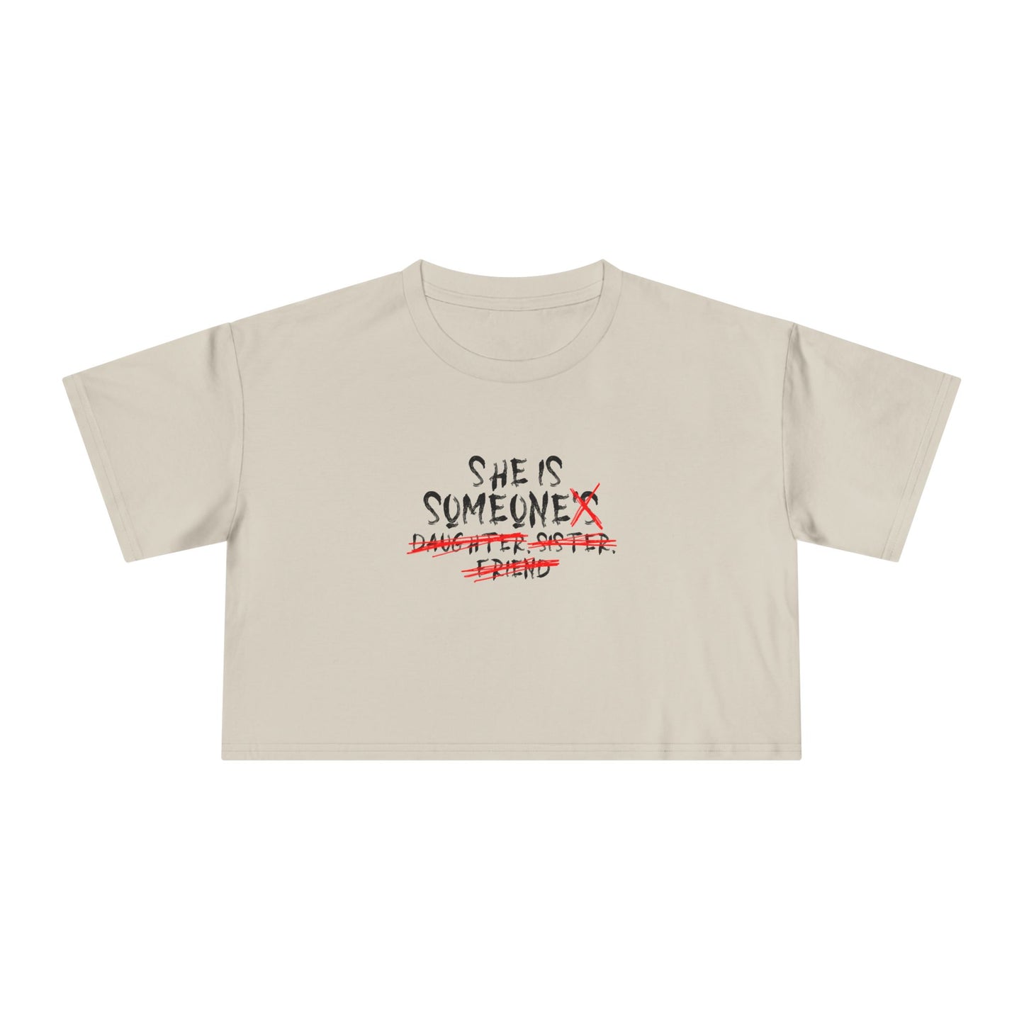 Crop Tee is Someone