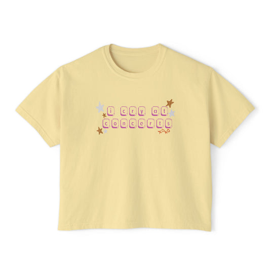 Boxy Tee is Crying
