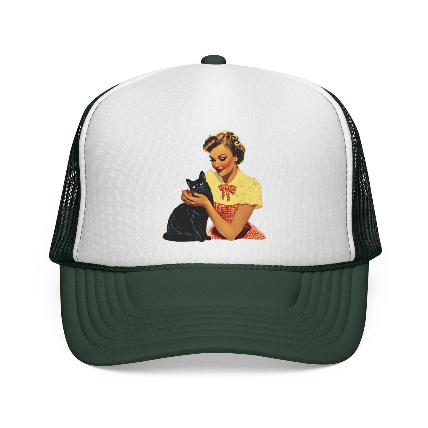 Trucker Cap is a Witch Cat