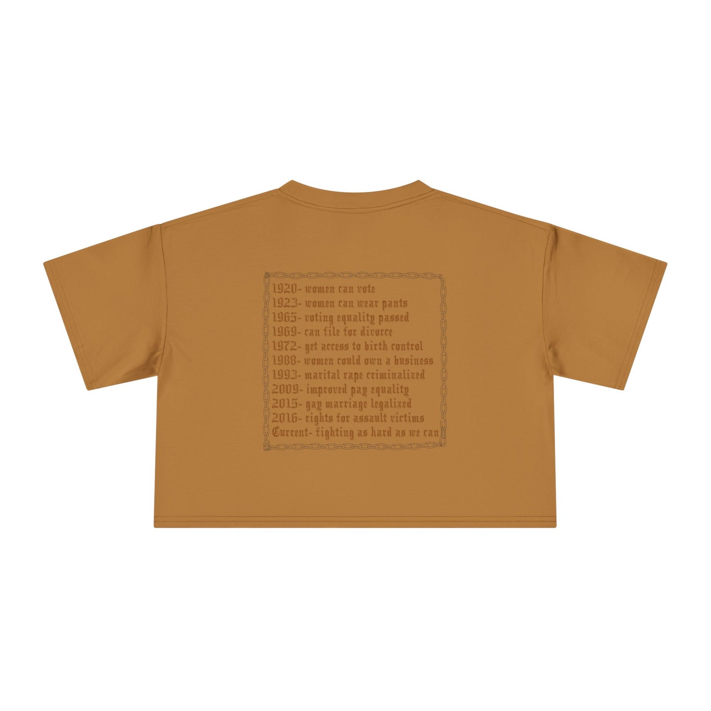 Crop Tee is a Movement