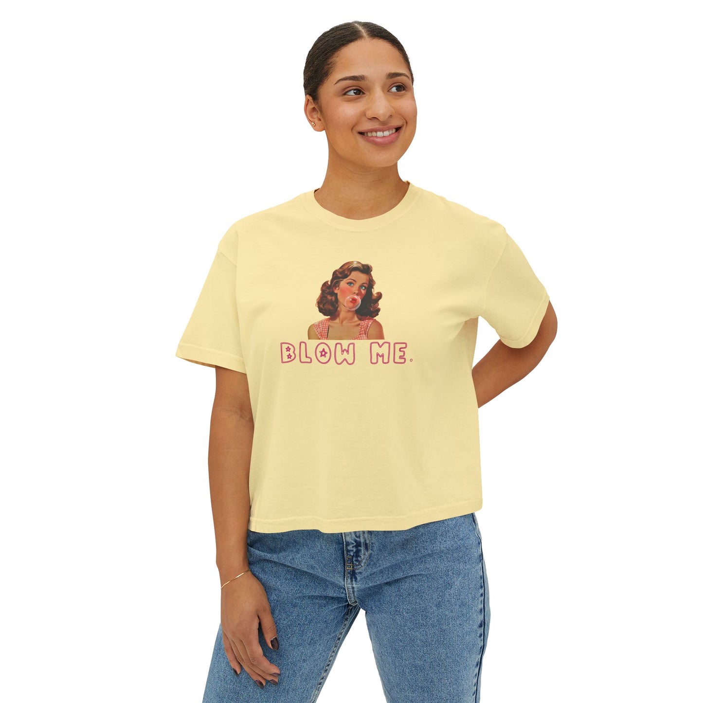 Boxy Tee is Poppin