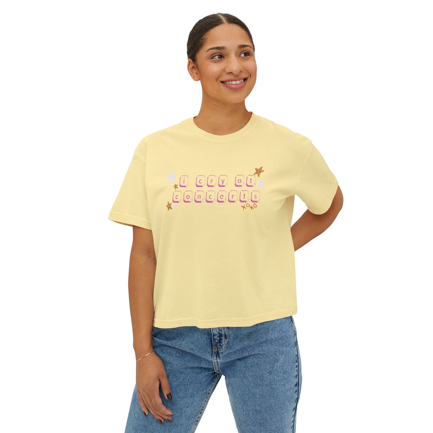 Boxy Tee is Crying