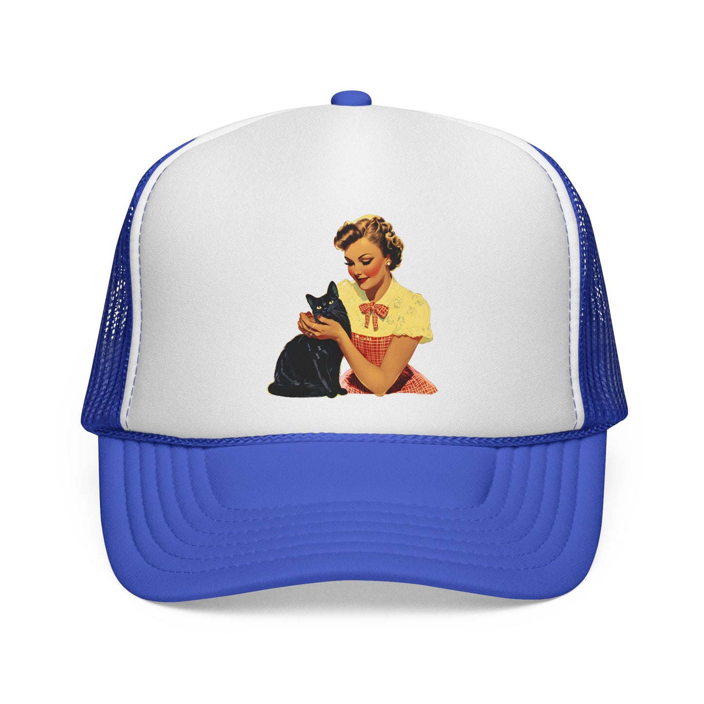 Trucker Cap is a Witch Cat