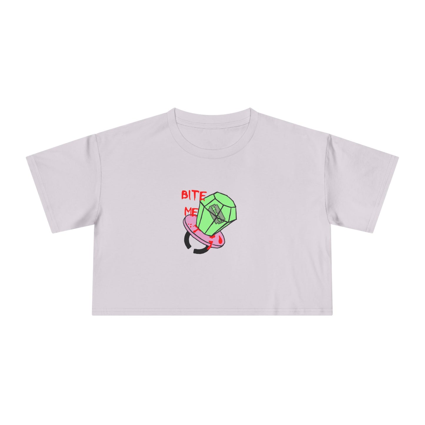 Crop Tee is Bitten