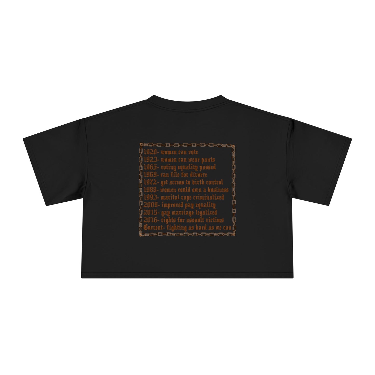 Crop Tee is a Movement
