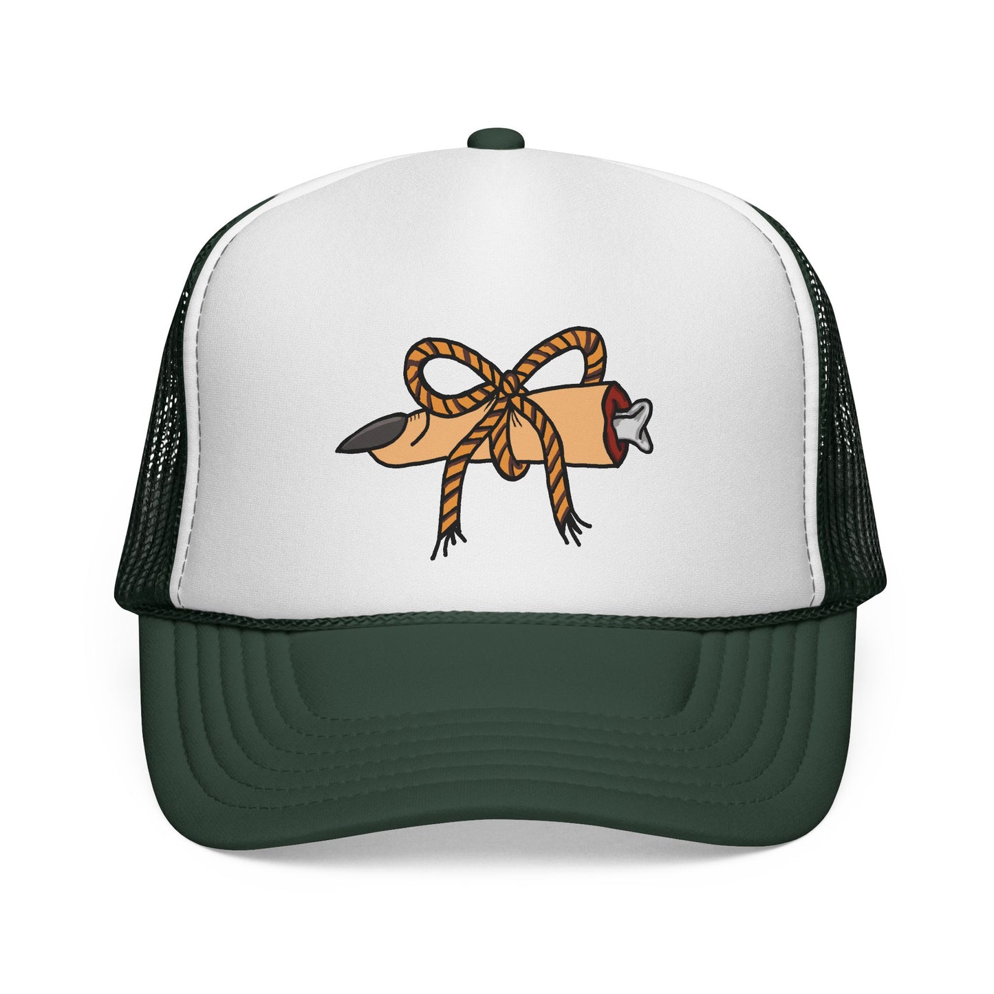 Trucker Cap is Pointing