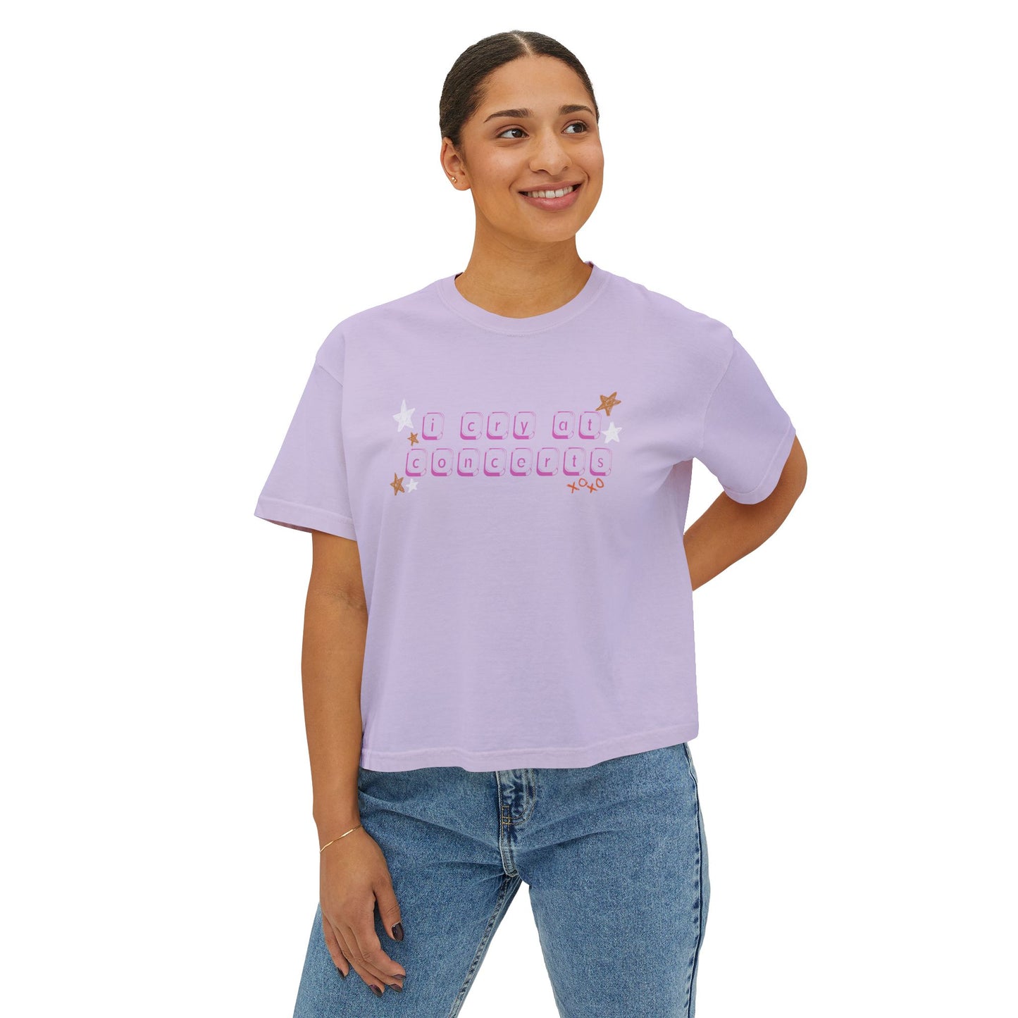 Boxy Tee is Crying