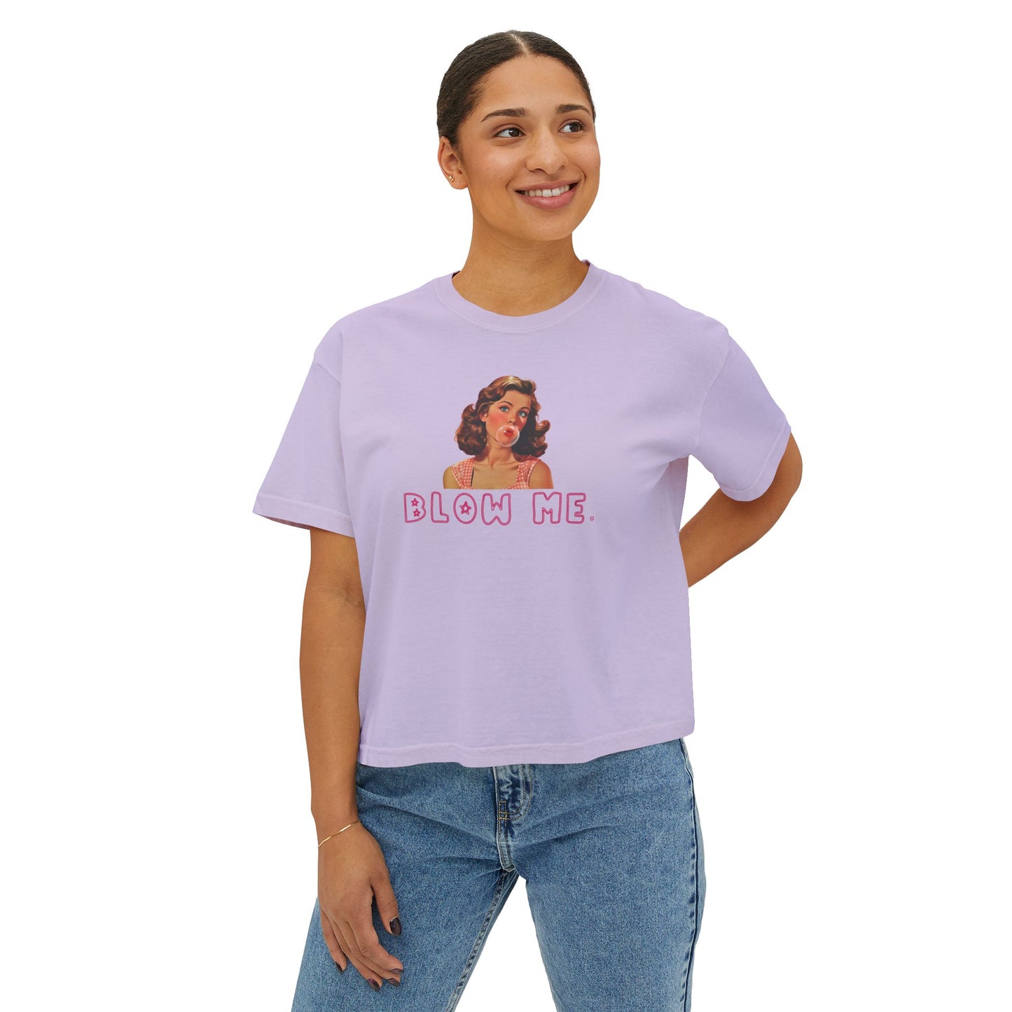 Boxy Tee is Poppin