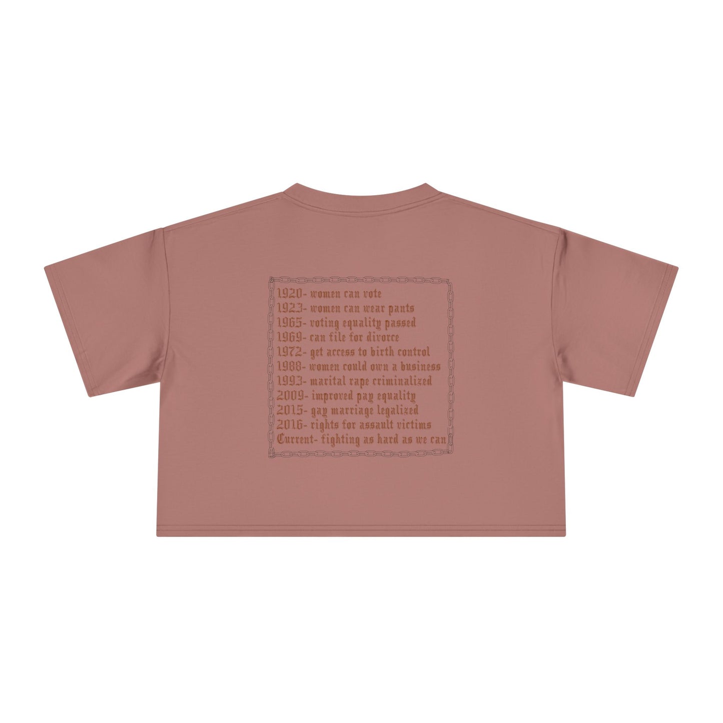 Crop Tee is a Movement