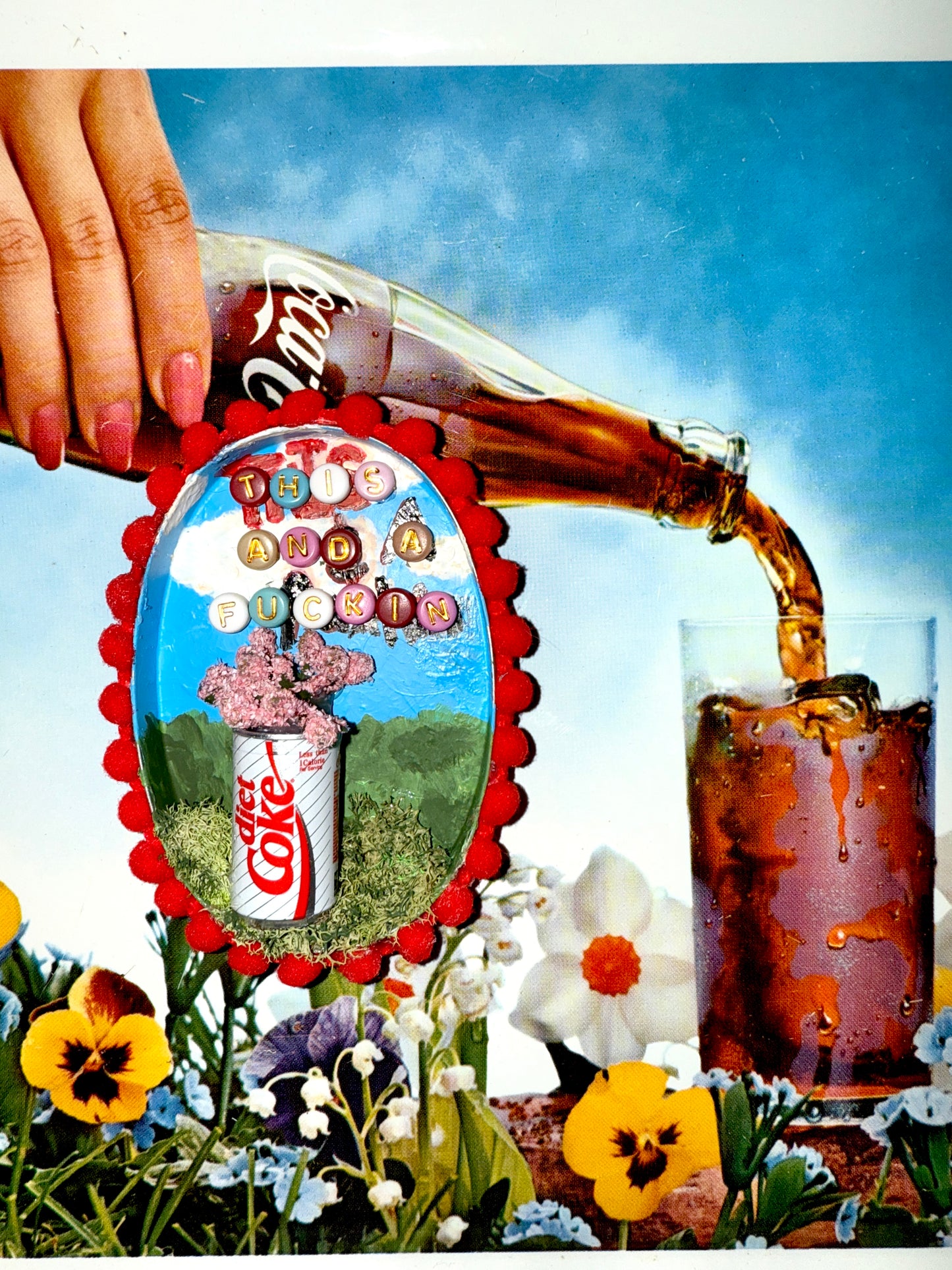 Hand Painted Magnet