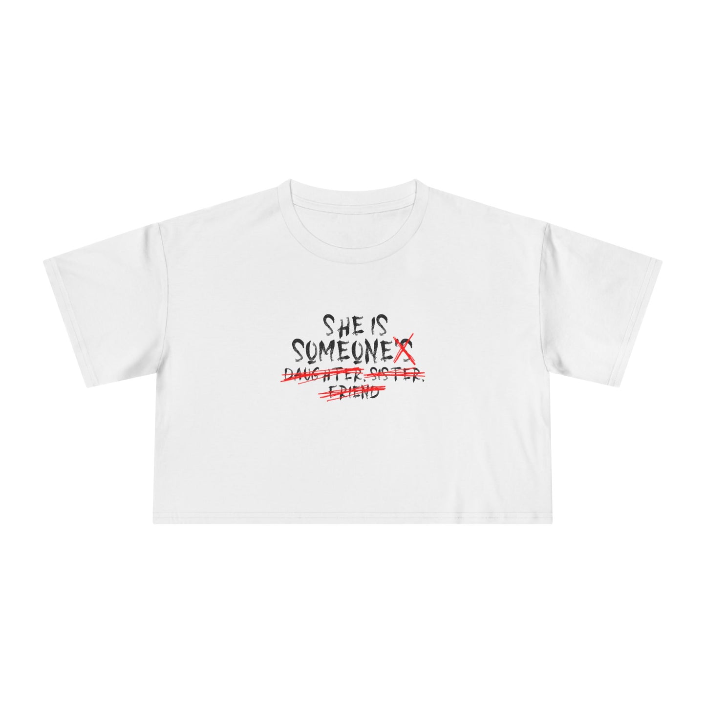 Crop Tee is Someone