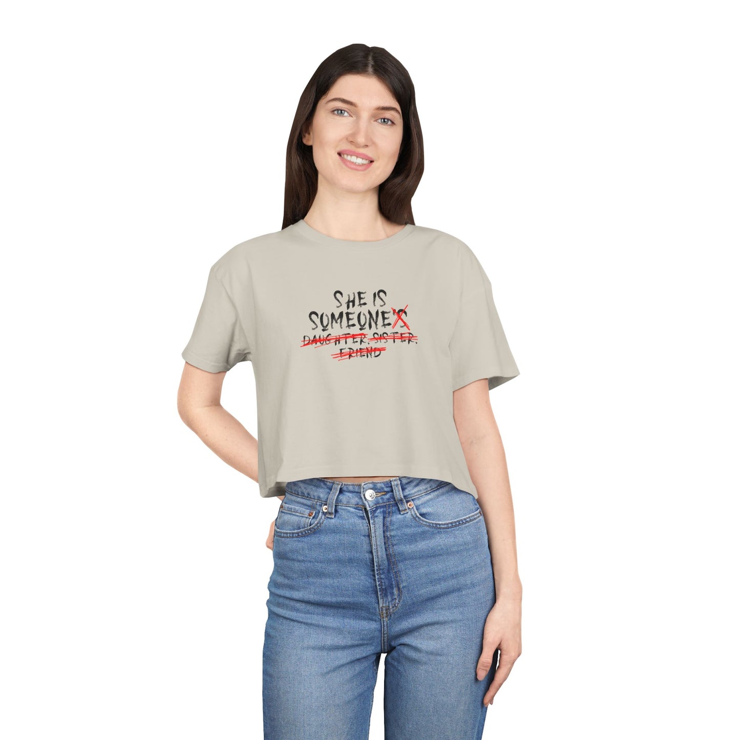 Crop Tee is Someone