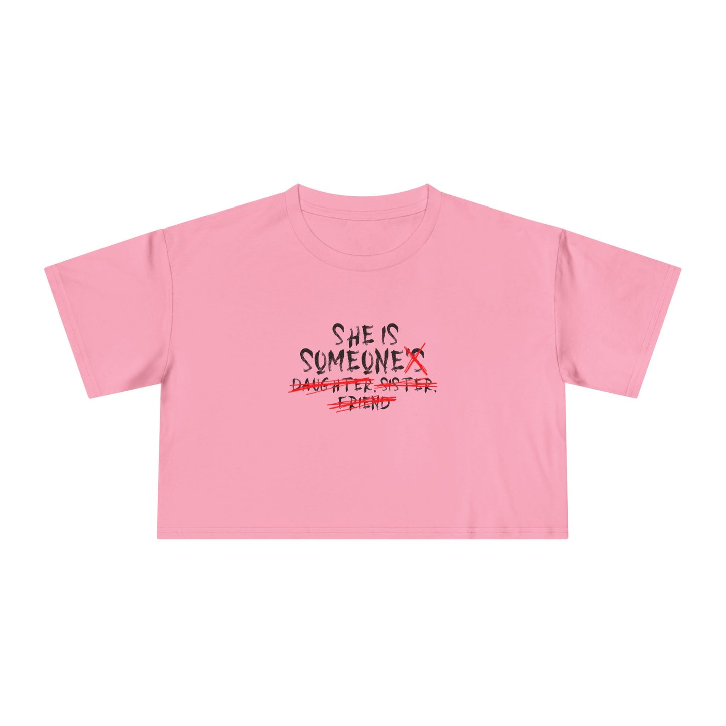 Crop Tee is Someone
