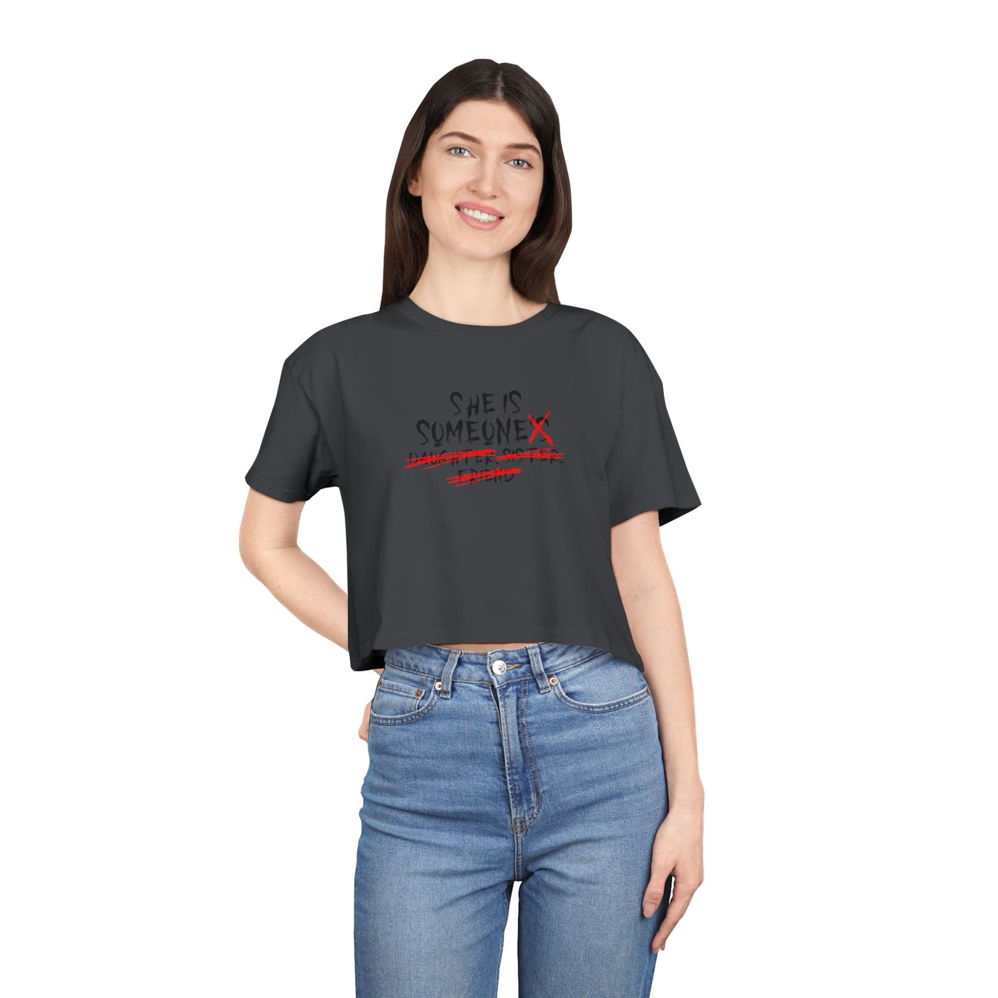Crop Tee is Someone